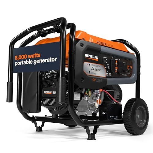 Best Portable Gas Generator With Electric Start for Reliable Power