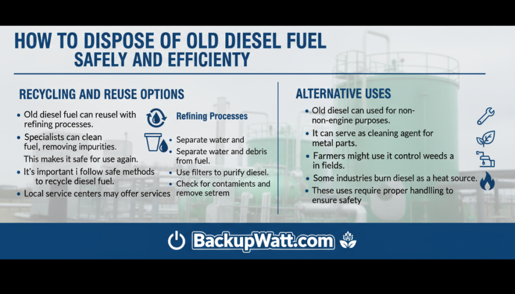 How to Dispose of Old Diesel Fuel Safely and Efficiently
